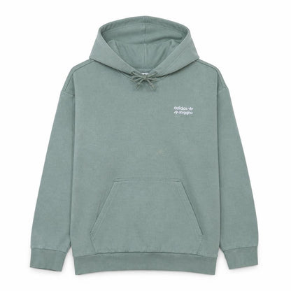 Womens UK Size M Adidas Green Pullover Hoodie