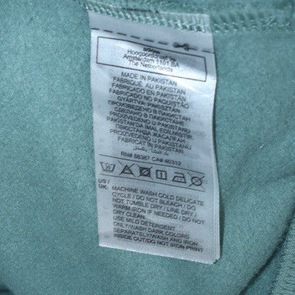 Womens UK Size M Adidas Green Pullover Hoodie