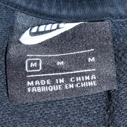 Mens UK Size M Nike Black Pullover Hoodie