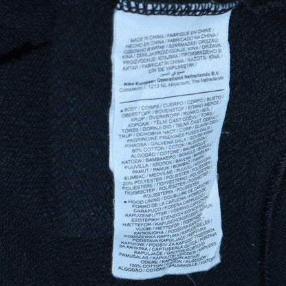 Mens UK Size M Nike Black Pullover Hoodie