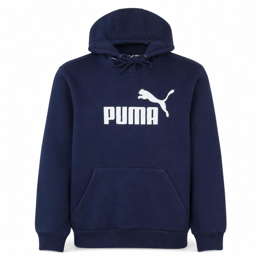 Mens UK Size M Puma Blue Pullover Hoodie