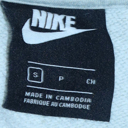 Womens UK Size S Nike Grey Pullover Sweatshirt
