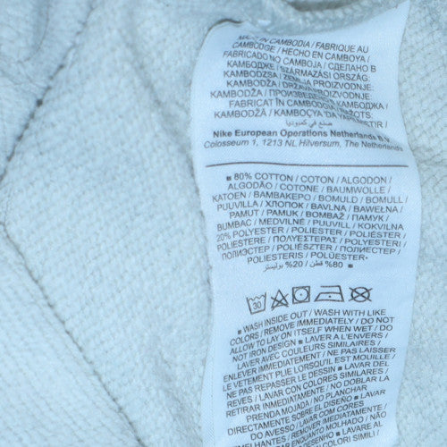 Womens UK Size S Nike Grey Pullover Sweatshirt