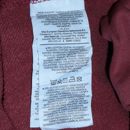 Womens UK Size S Nike Red Pullover Sweatshirt