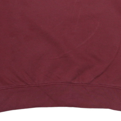 Womens UK Size S Nike Red Pullover Sweatshirt