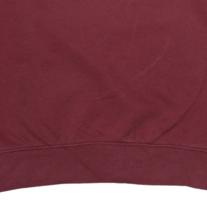 Womens UK Size S Nike Red Pullover Sweatshirt