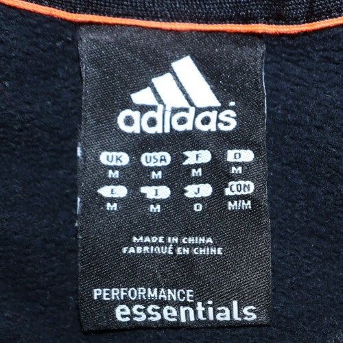 Mens UK Size M Adidas Black Pullover Sweatshirt