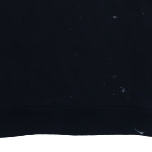 Mens UK Size M Adidas Black Pullover Sweatshirt