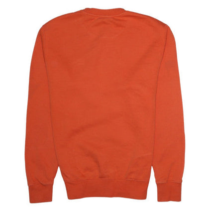 Womens UK Size XS Nike Orange Pullover Sweatshirt