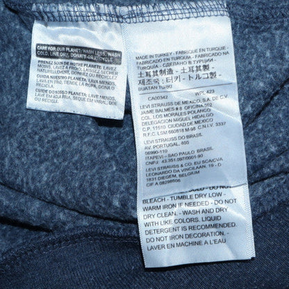Mens UK Size M Levi's Blue Pullover Sweatshirt
