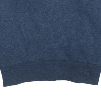 Mens UK Size M Levi's Blue Pullover Sweatshirt
