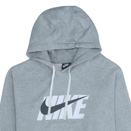 Mens UK Size XL Nike Grey Pullover Hoodie
