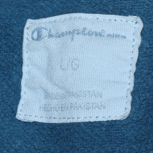 Mens UK Size L Champion Blue Pullover Sweatshirt