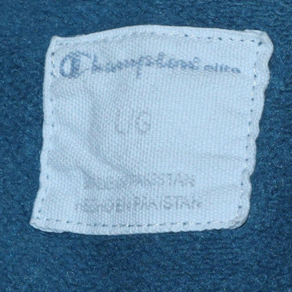 Mens UK Size L Champion Blue Pullover Sweatshirt