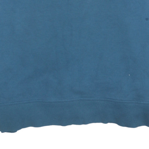Mens UK Size L Champion Blue Pullover Sweatshirt