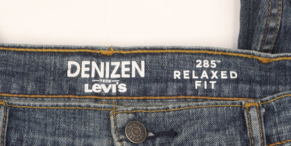 Denizen from Levi's Men's Blue Relaxed Fit 285 Straight Jeans 38x34