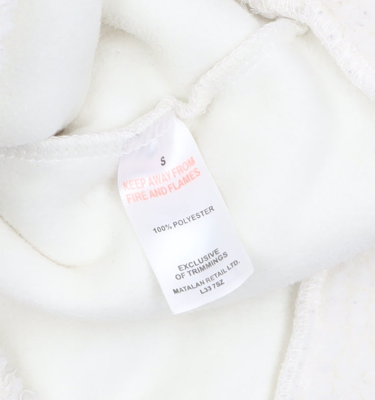 Womens UK Size S Souluxe Ivory Pullover Sweatshirt