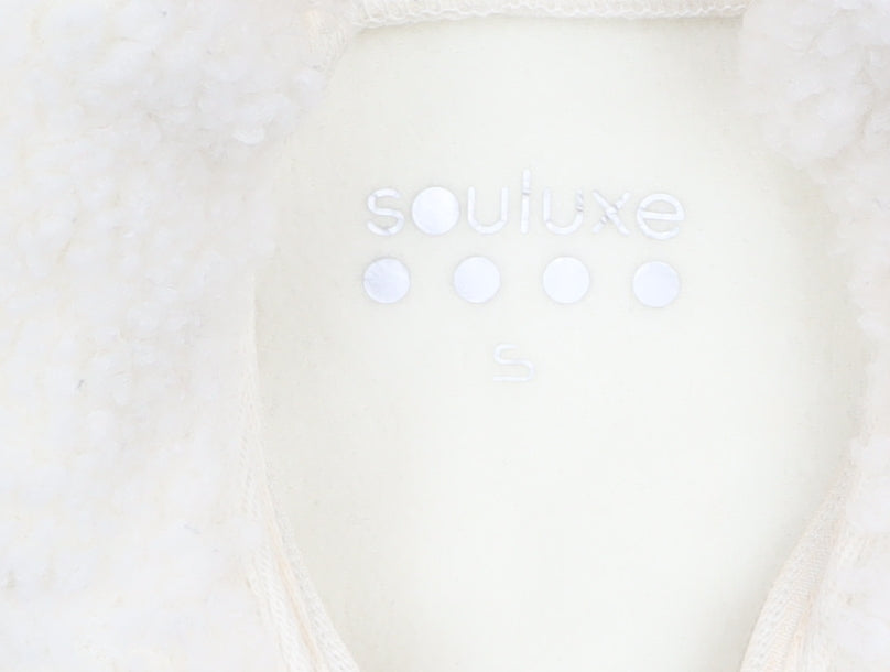 Womens UK Size S Souluxe Ivory Pullover Sweatshirt