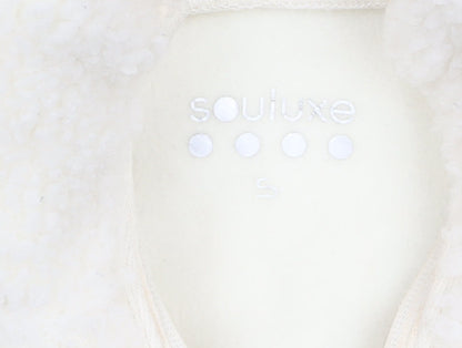 Womens UK Size S Souluxe Ivory Pullover Sweatshirt