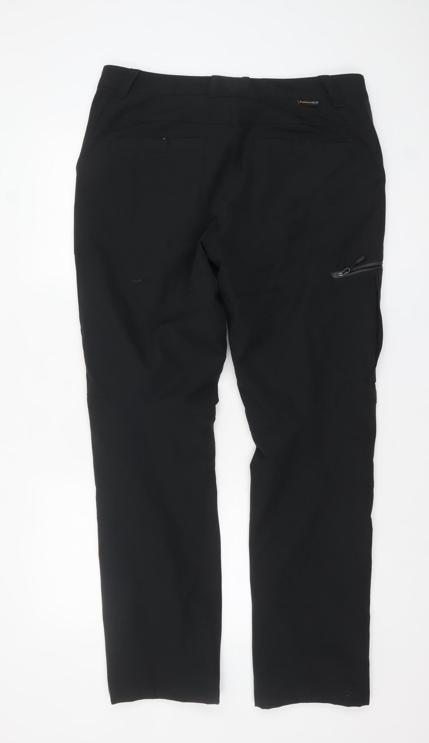 Jack Wolfskin Women’s Black Cargo Outdoor Trousers Size 14 Regular
