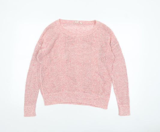 Womens UK Size M Gap Pink Pullover Jumper