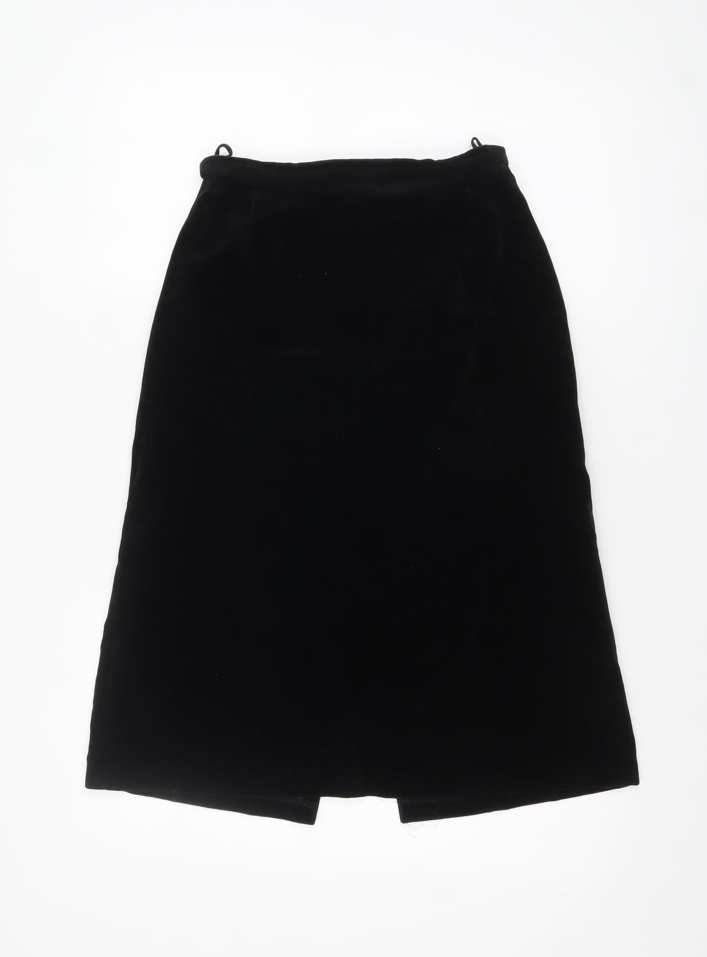 Womens UK Size 12 Keynote Straight & Pencil Velvet Skirt