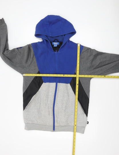 Mens UK Size M adidas Multicoloured Full Zip Hoodie