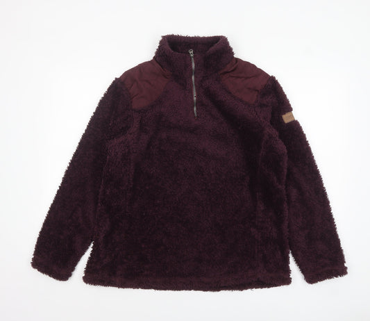 Womens UK Size 16 Regatta Purple Pullover Sweatshirt