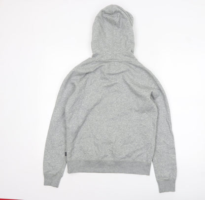 Womens UK Size M Converse Grey Pullover Hoodie