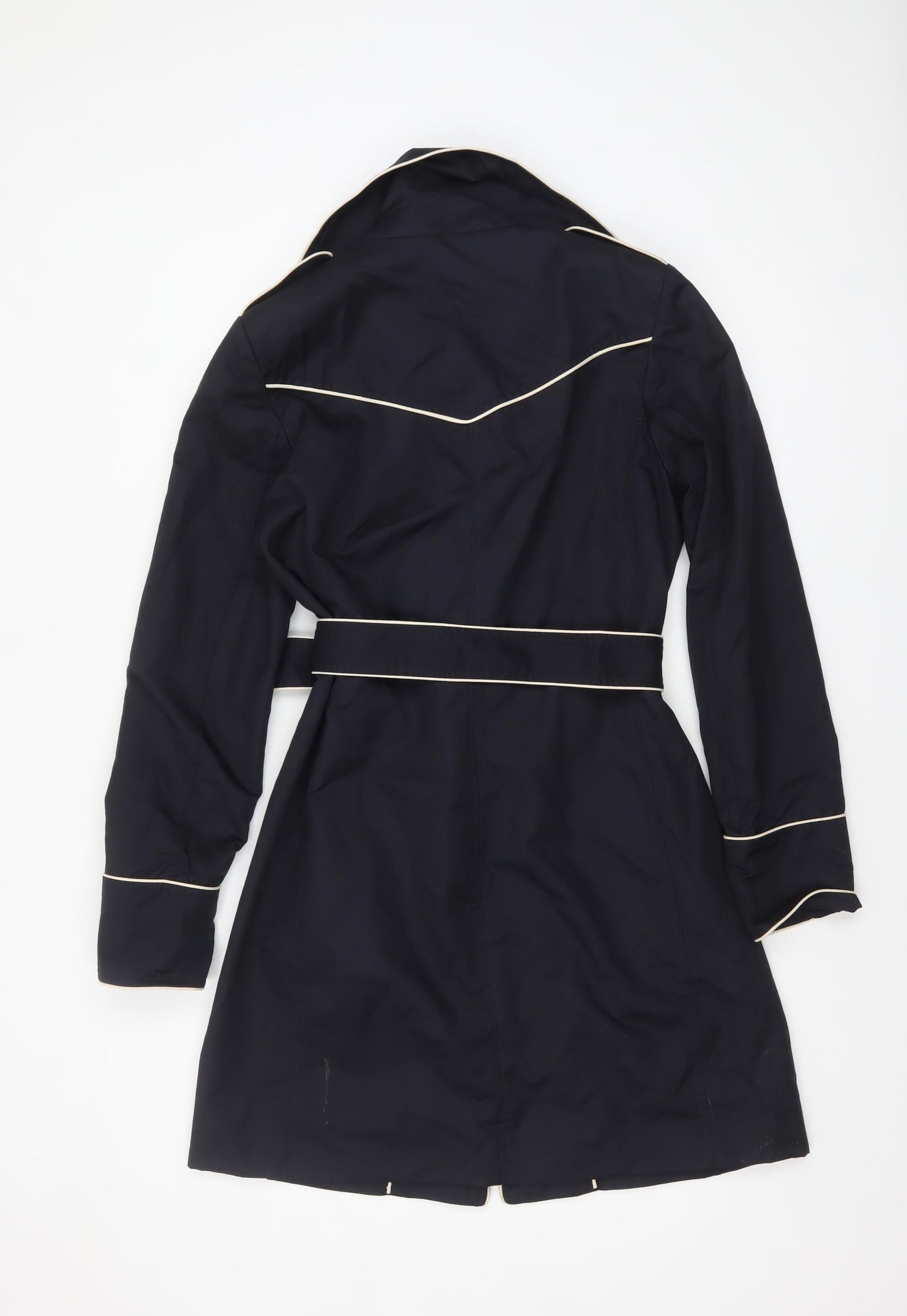 Womens UK Size 12 InWear Blue Trench Coat