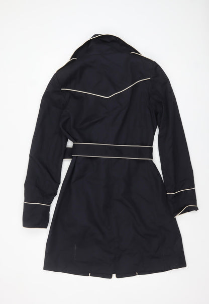 Womens UK Size 12 InWear Blue Trench Coat