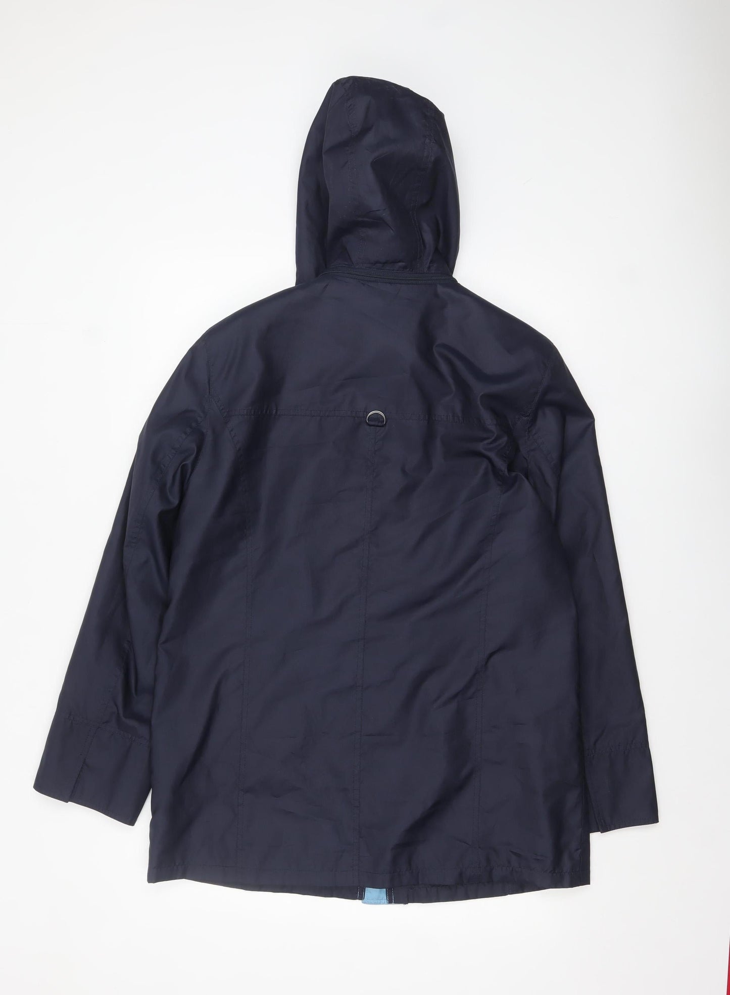 Womens UK Size 16 Peter Hahn Blue Rain Coat