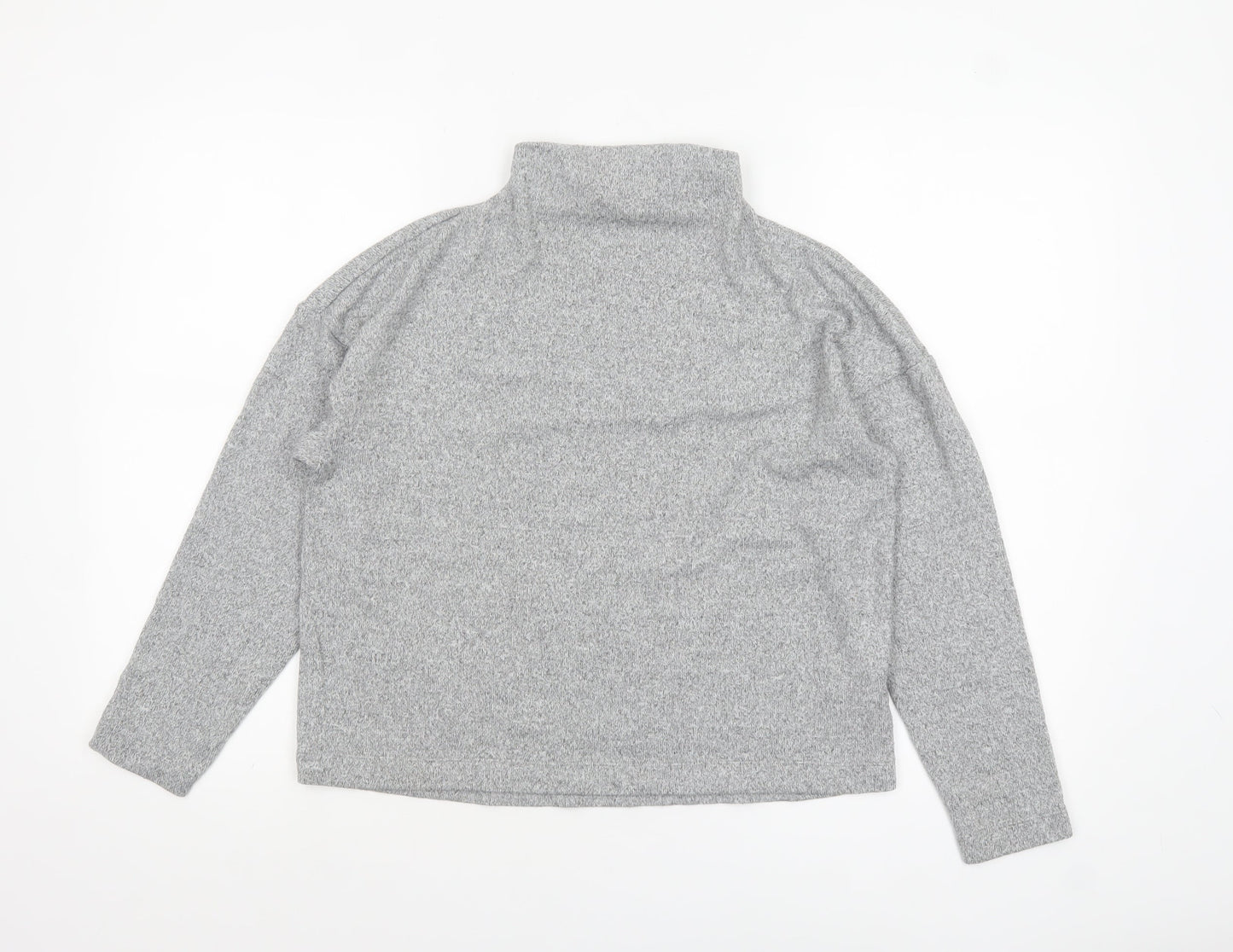 Womens UK Size S Uniqlo Grey Basic T-Shirt