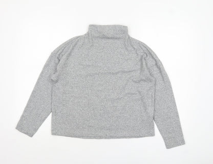 Womens UK Size S Uniqlo Grey Basic T-Shirt