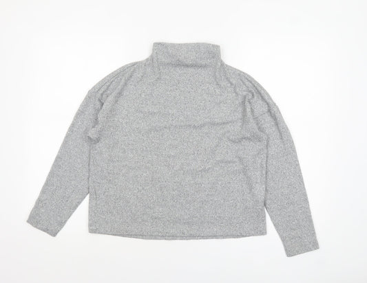 Womens UK Size S Uniqlo Grey Basic T-Shirt