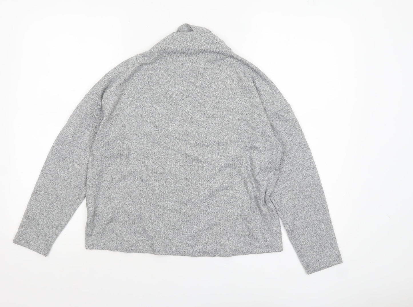 Womens UK Size S Uniqlo Grey Basic T-Shirt
