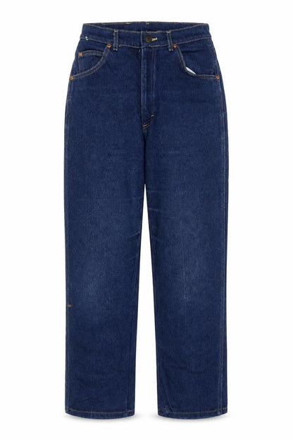 Womens UK Size 12 Lee Regular Fit Straight Blue Jeans
