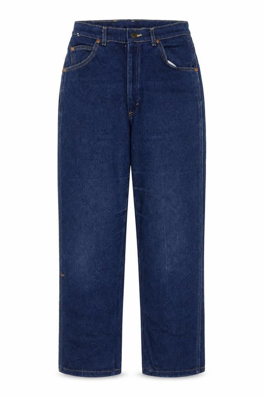 Womens UK Size 12 Lee Regular Fit Straight Blue Jeans