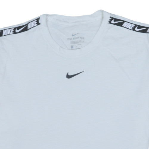 Nike Men’s White Sports Crew Neck Short Sleeve T-Shirt Size L