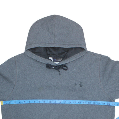 Mens UK Size L Under Armour Grey Pullover Hoodie