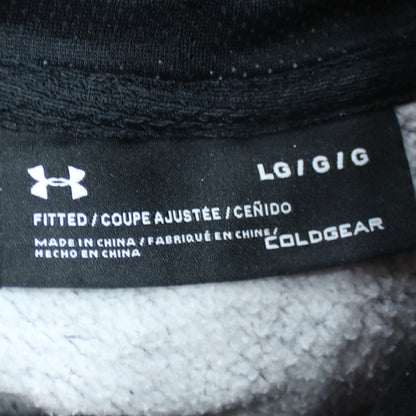 Mens UK Size L Under Armour Grey Pullover Hoodie
