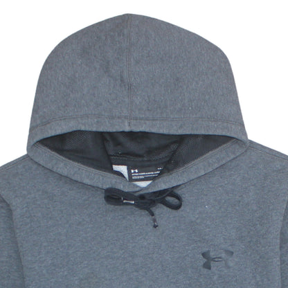 Mens UK Size L Under Armour Grey Pullover Hoodie