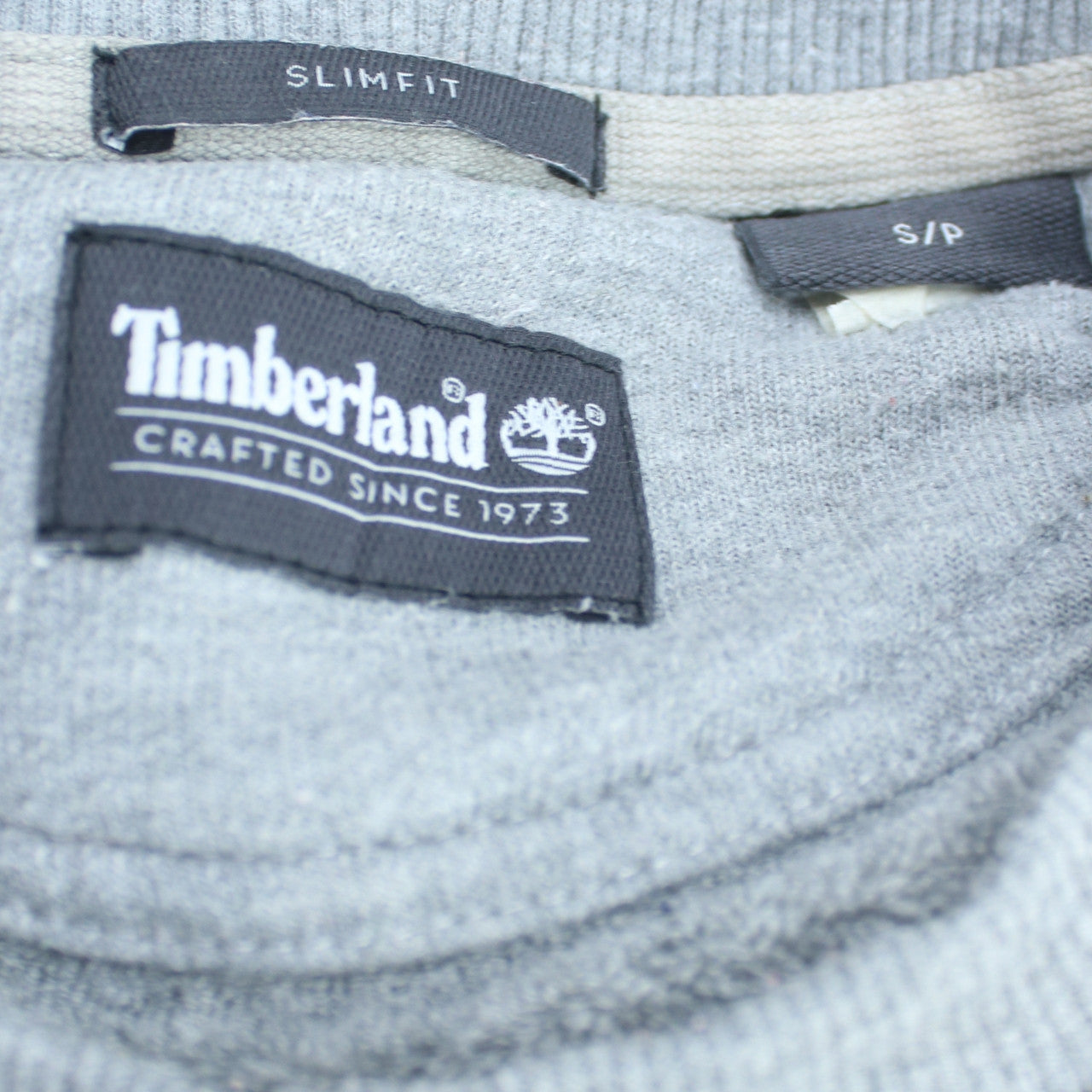 Mens UK Size S Timberland Grey Pullover Sweatshirt