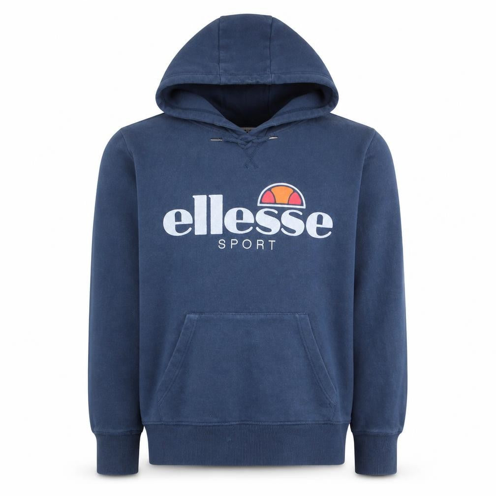 Mens UK Size S Ellesse Blue Pullover Hoodie