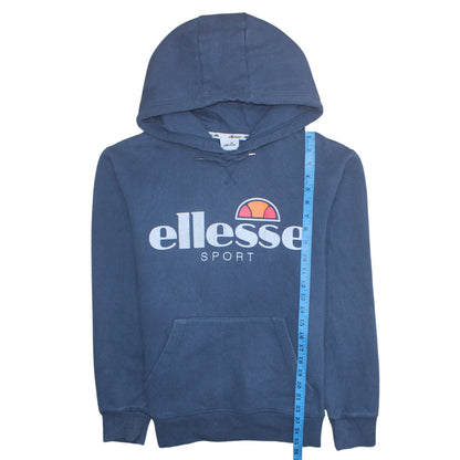 Mens UK Size S Ellesse Blue Pullover Hoodie