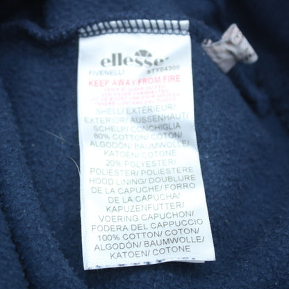 Mens UK Size S Ellesse Blue Pullover Hoodie