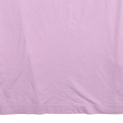 Jack & Jones Men's Pink Graphic Print Crew Neck Cotton T-Shirt Size L
