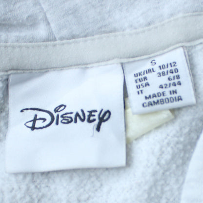 Womens UK Size S Disney Grey Pullover Hoodie