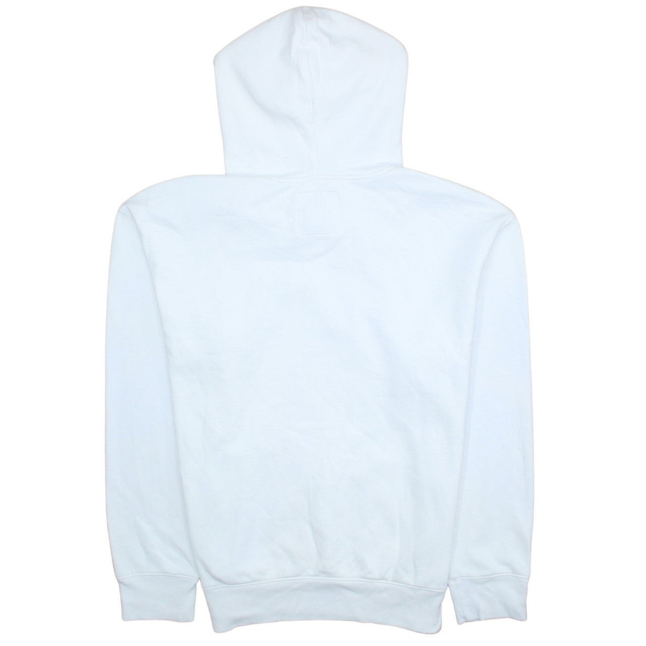 Mens UK Size L Hollister White Pullover Hoodie