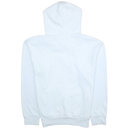 Mens UK Size L Hollister White Pullover Hoodie